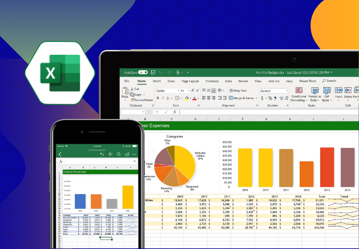Data visualization with Microsoft Excel